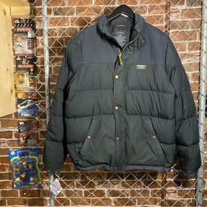 LL Bean Down fill Puffer jacket great winter coat and for fall through to spring